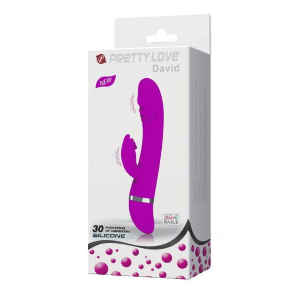 PRETTY LOVE - The Mystery Man Feather Brush Dual Vibrator Wand Masturbator (Battery - Purple) PRETTY LOVE - The Mystery Man Feather Brush Dual Vibrator Wand Masturbator (Battery - Purple)
